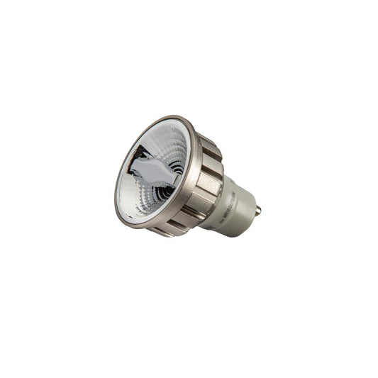 GU10 | zilver | 5W | 24° | 2700K | CRI>92