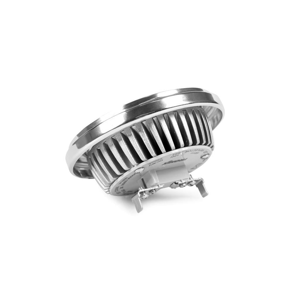 AR111 | 12 watt | 2000-2900K | 36° | dim to warm