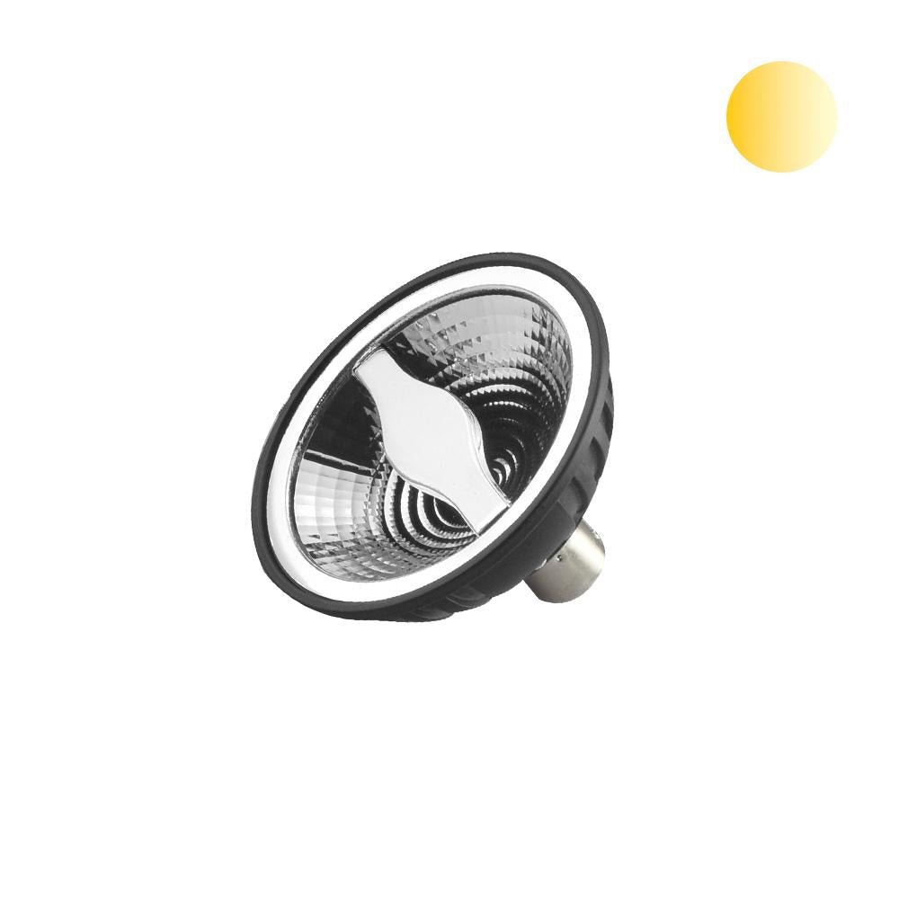 AR70 | 7 watt | 2000-2700K | CRI>97 | 36° | dtw | B15D
