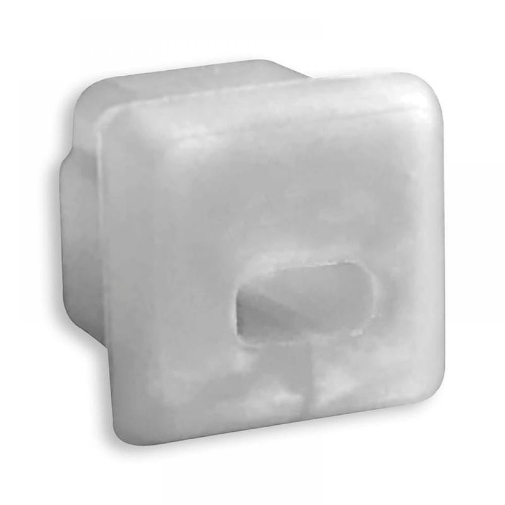 E63 eindkap silicone voor profiel PO16 met kabelgoot, 1 st