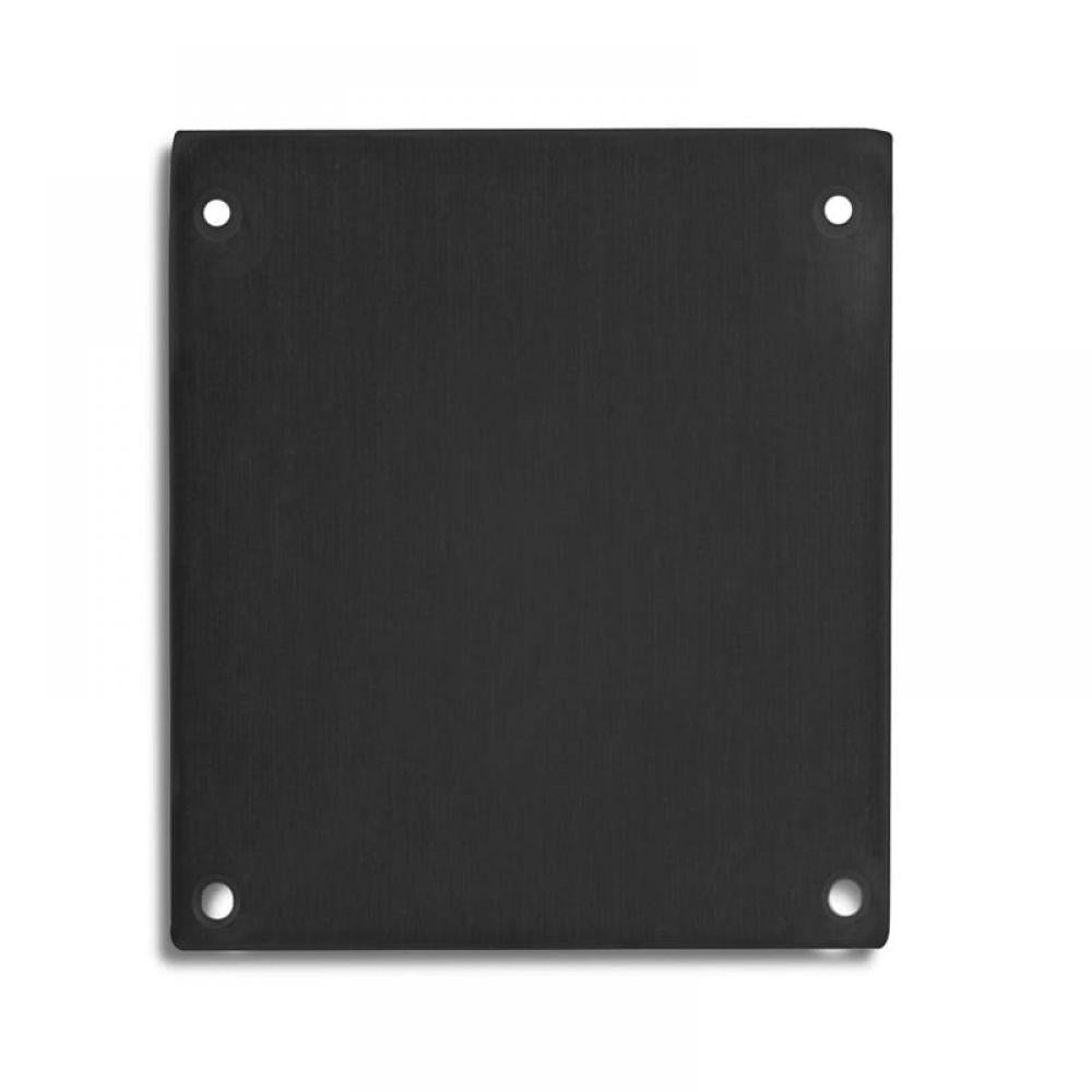 E69 eindkap alu zwart RAL9005 voor profiel PN17V2, 2 st