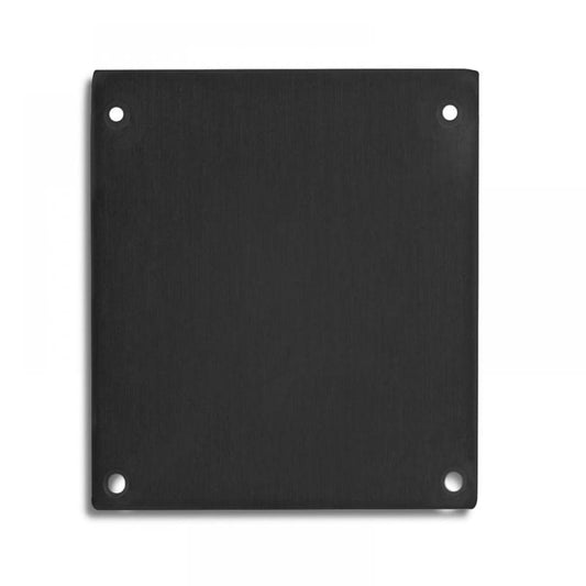E69 eindkap alu zwart RAL9005 voor profiel PN17V2, 2 st