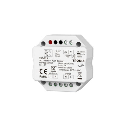 RF | controller | SC | 100-240V fase afsnijding | inbouw