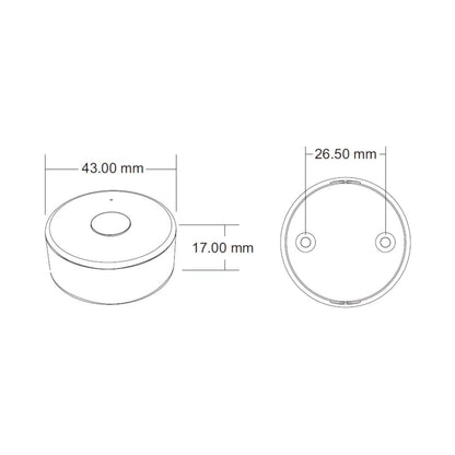 RF | afstandsbediening | SC | 1 zone
