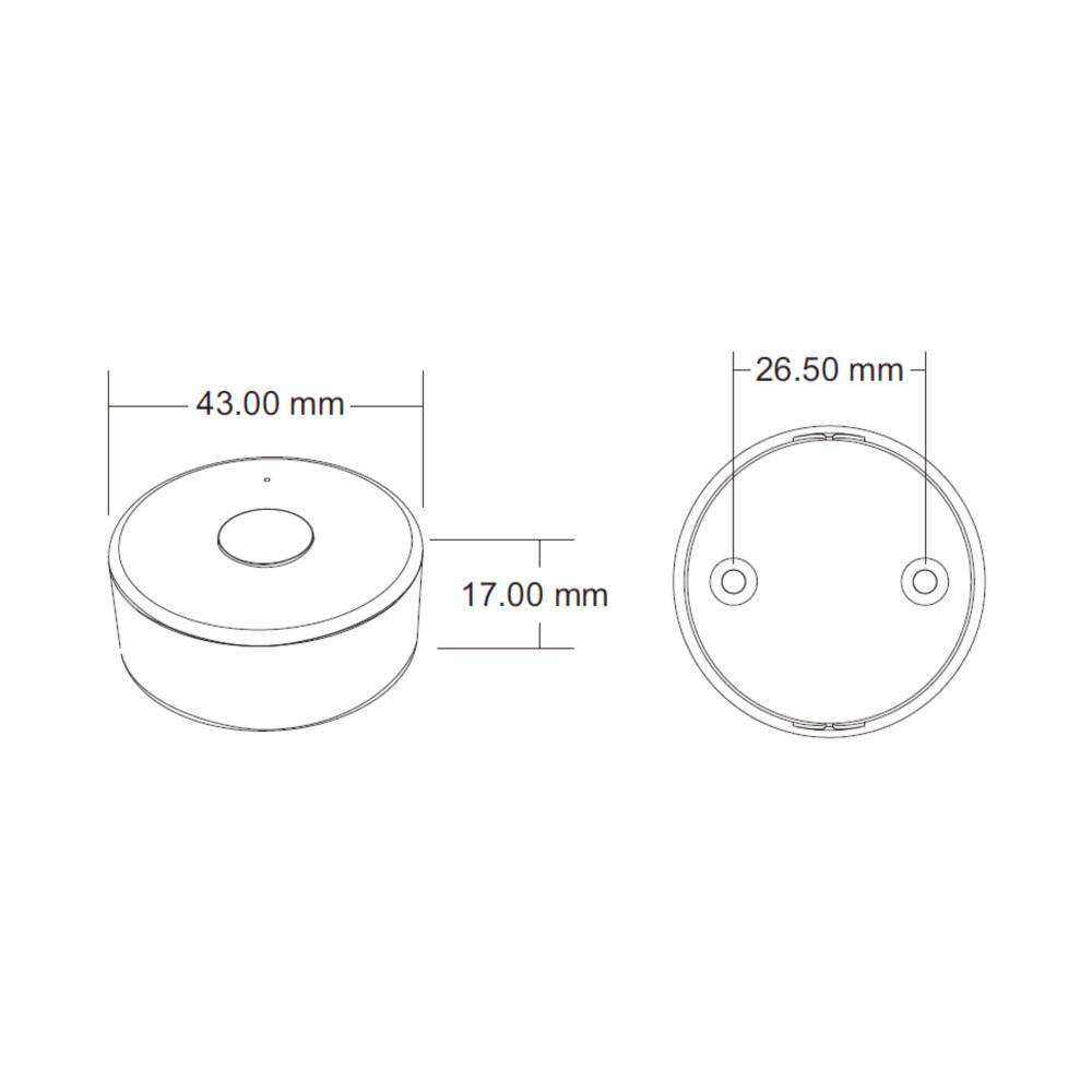 RF | afstandsbediening | SC | 1 zone
