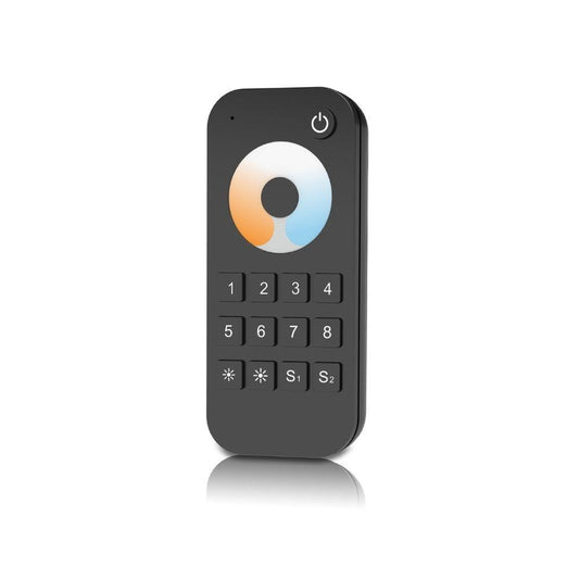 RF | afstandsbediening | TW | 8 zones | zwart | touchwielbediening