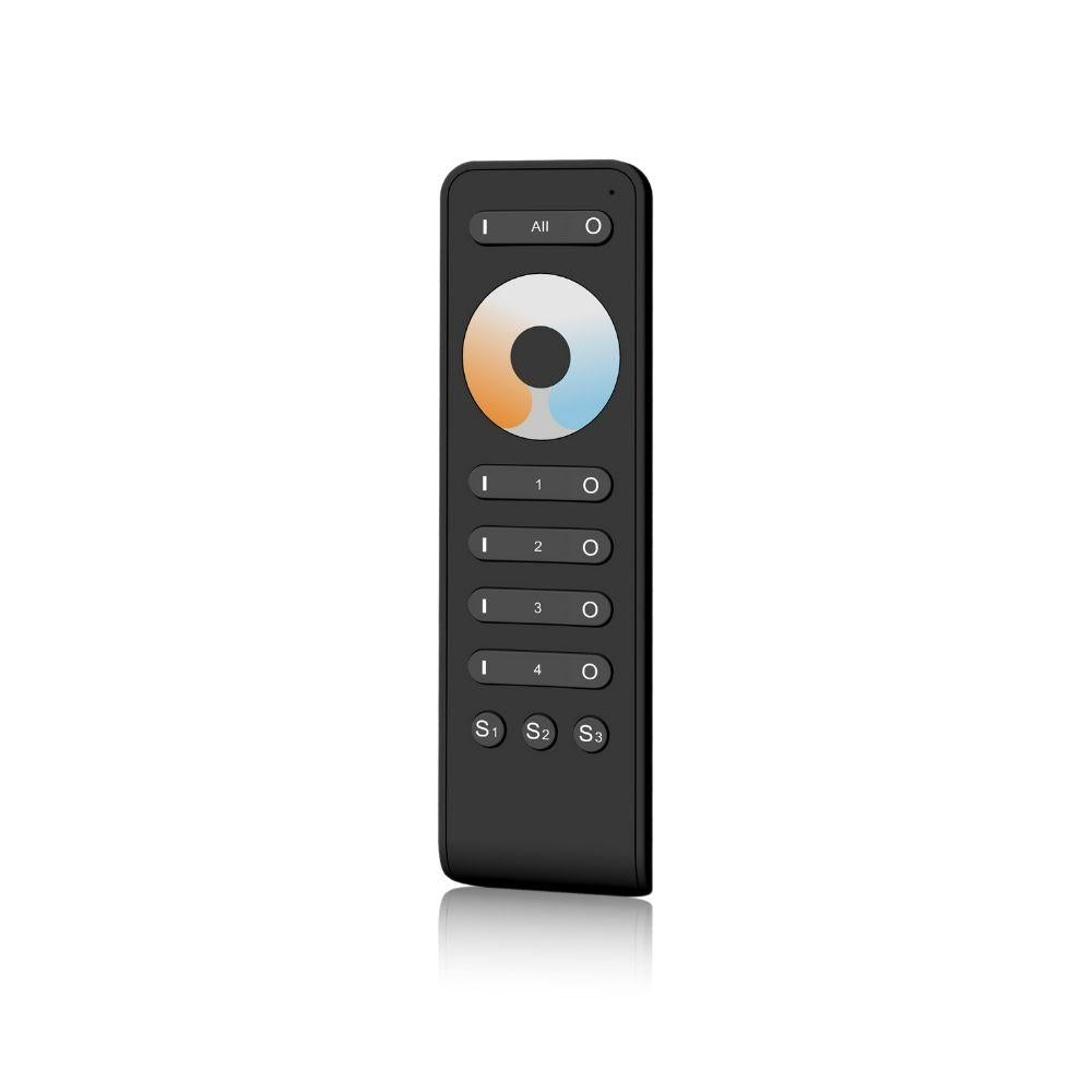 RF | afstandsbediening | TW | 4 zones | zwart | touchwielbediening