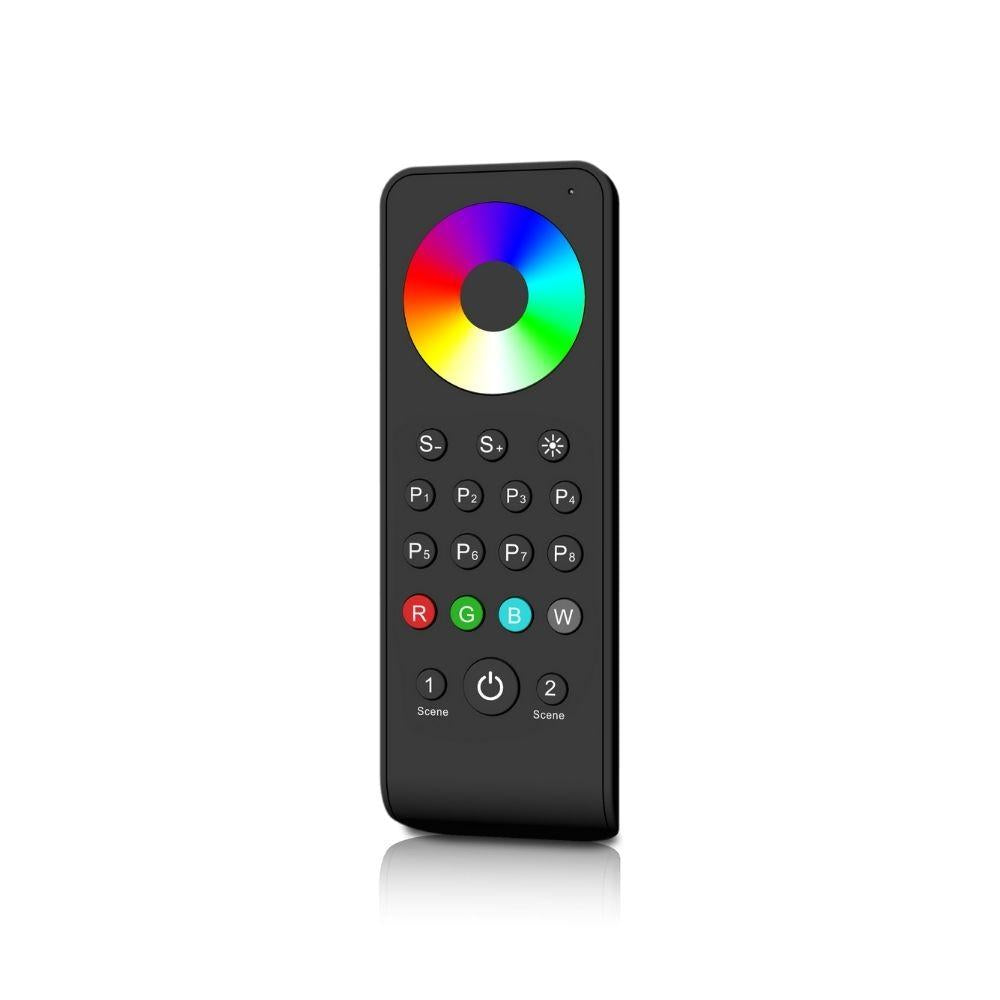 RF | afstandsbediening | RGB(W) | 1 zone | zwart | touchwielbediening