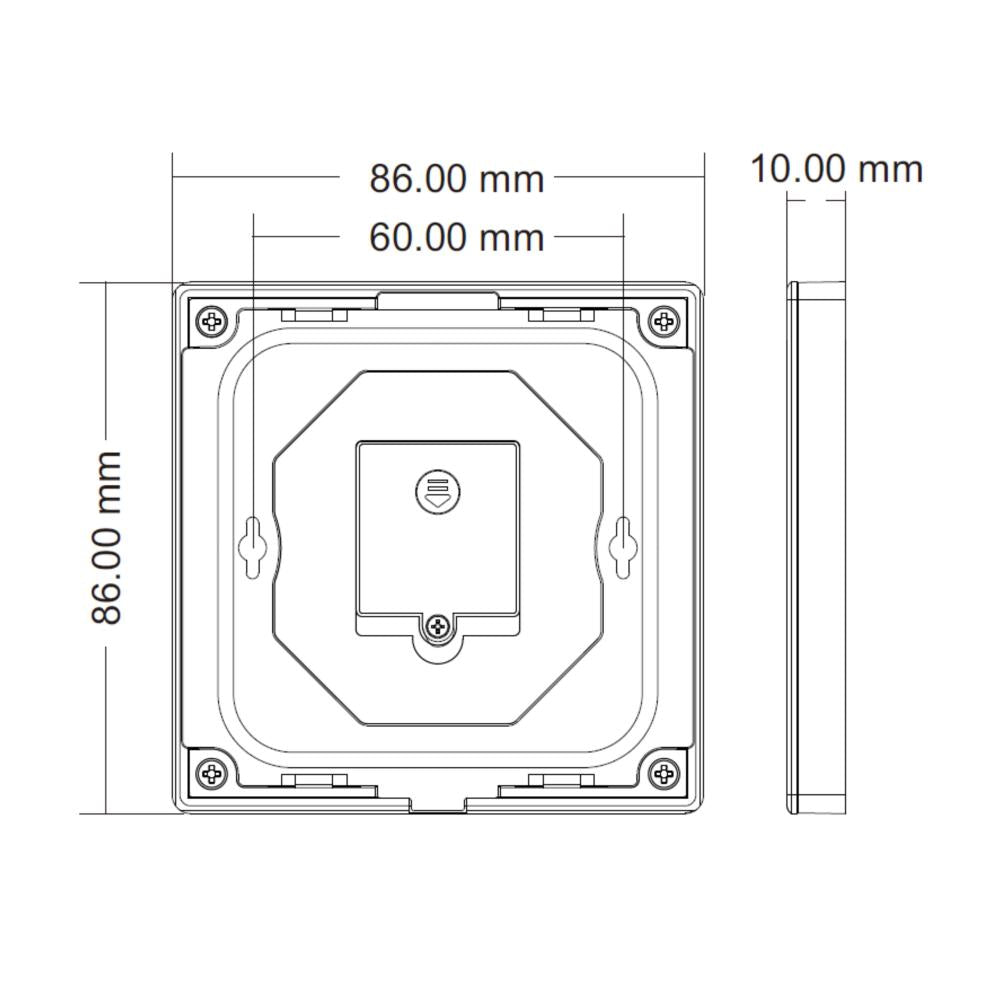 RF | afstandsbediening | SC | 4 zones
