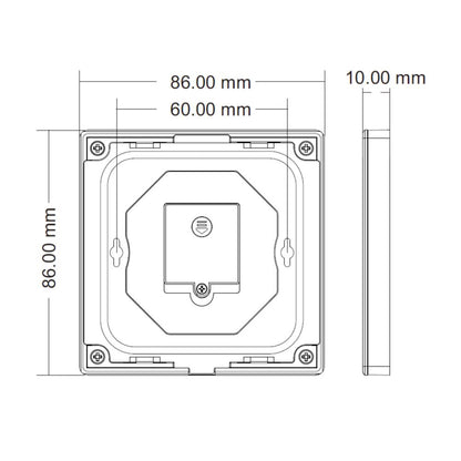 RF | afstandsbediening | SC | 4 zones