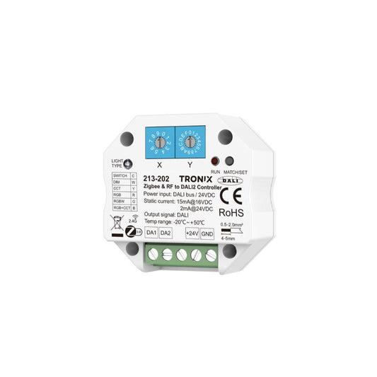 DALI | master | Zigbee/RF naar DALI | inbouw