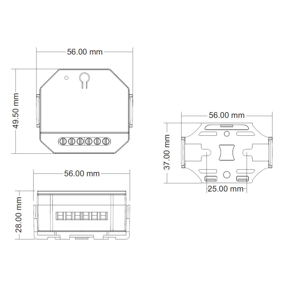 Casambi | relais | 8 ampère | RF