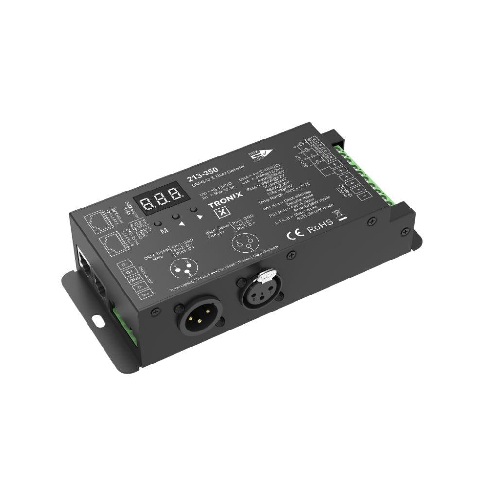 DMX | controller | 4 kanalen | 4x8A | 12~48V
