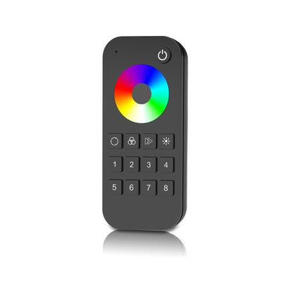 SPI | afstandsbediening | RGB(W) | zwart | touchwielbediening