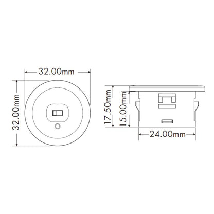 Sensor connect | sensor | lasersensor | wit | inbouw