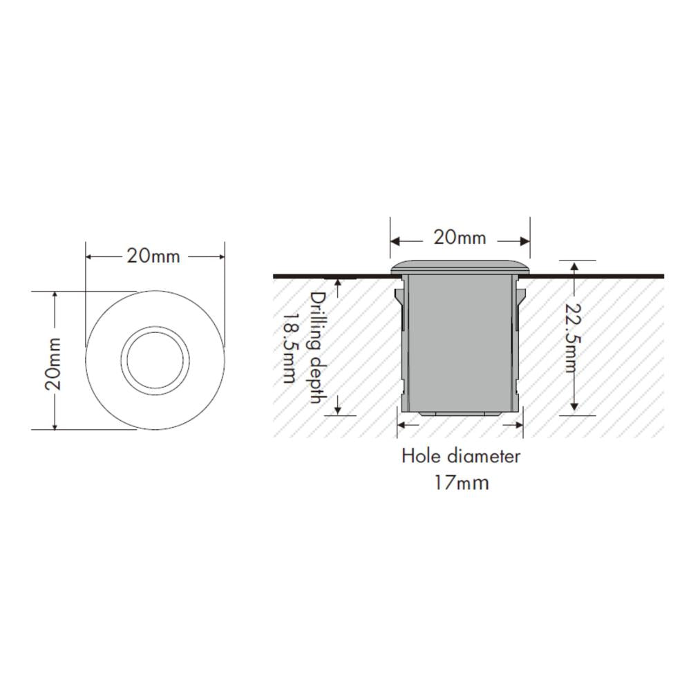 Sensor connect | sensor | touchbediening | wit | inbouw