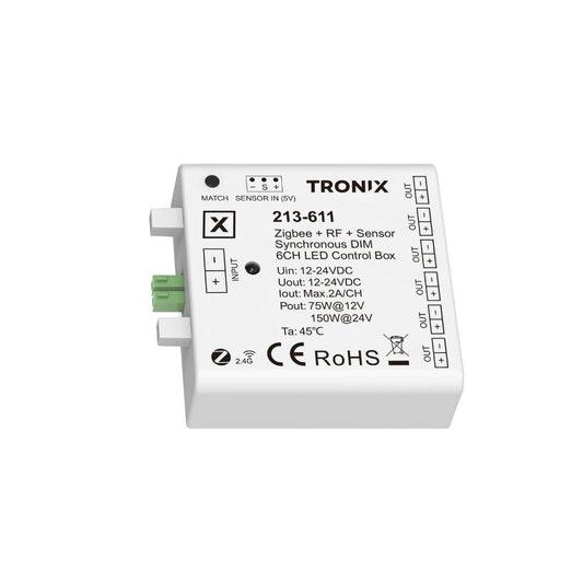 Easy/sensor connect | controller | Zigbee | 6 uitgangen