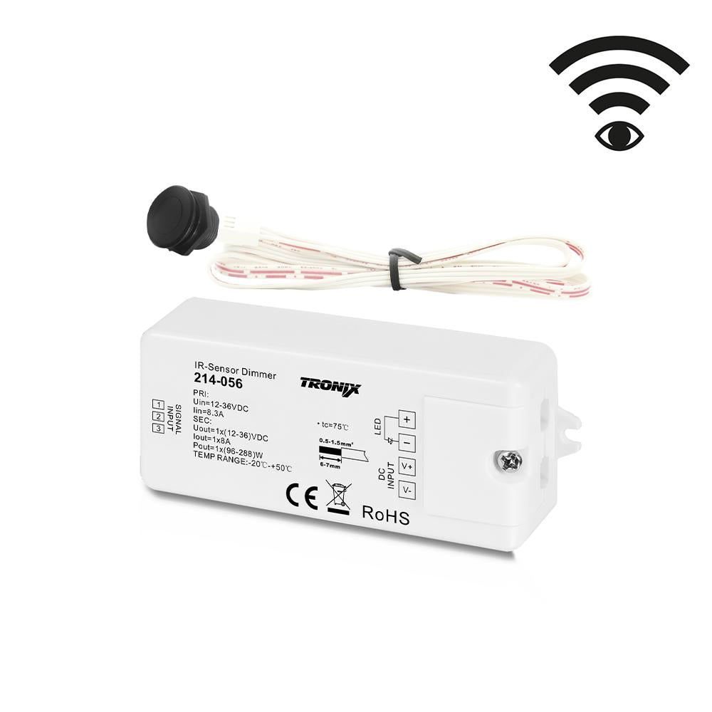 IR hand sensor 12~36V | IP20 | kort sensor stuk