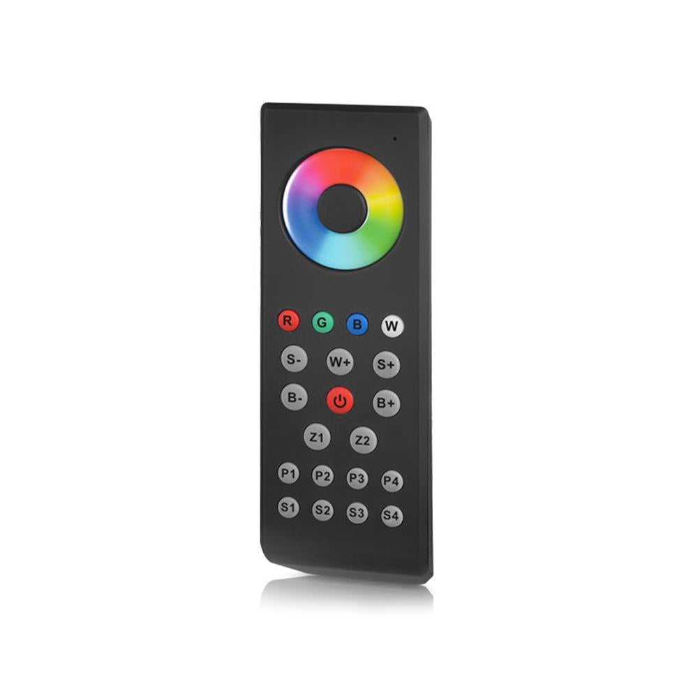 RGB+W afstandsbediening RF 2 zones | 10 vaste scènes