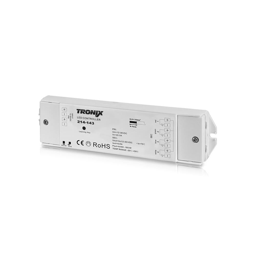 RF | RGB(W) of TW controller | 12V ~ 36V | 4*5A