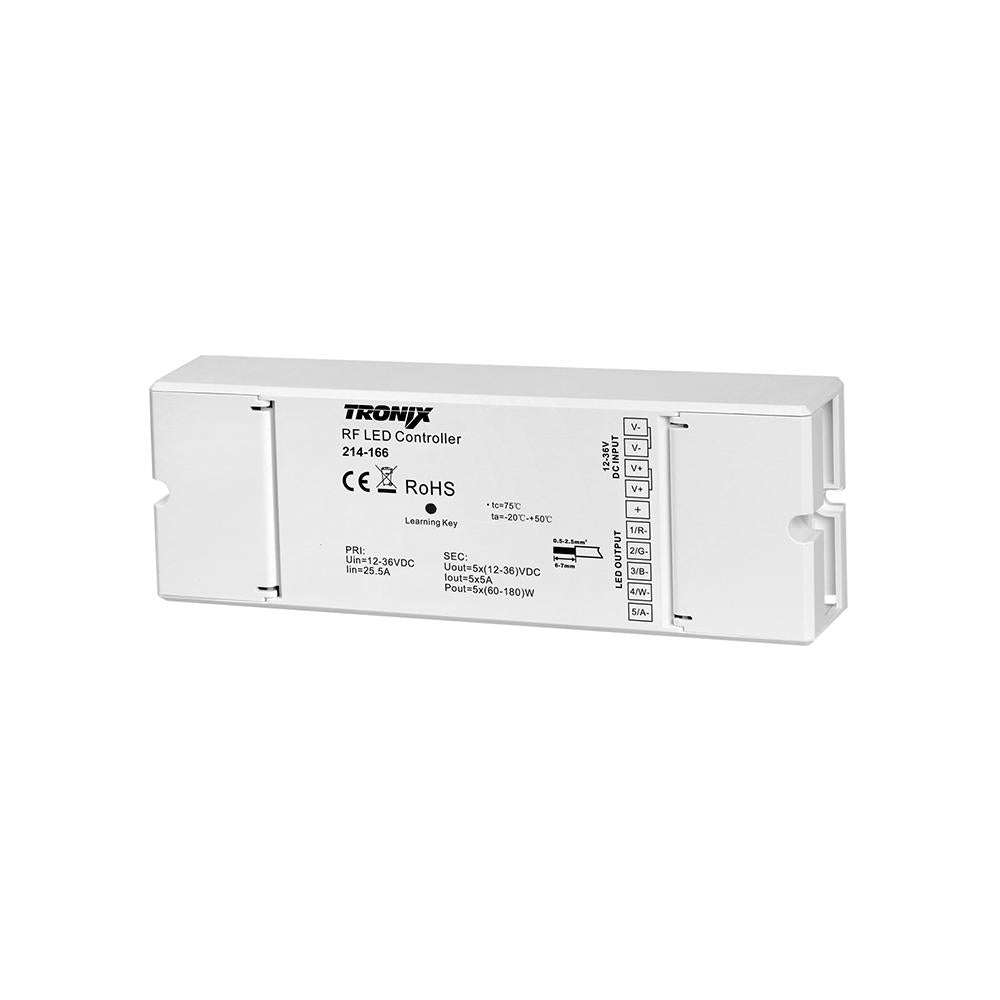 RF RGBTW controller | 12V ~ 36V | 5*5A