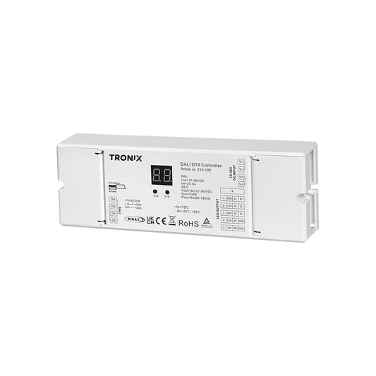 DALI2 multi address controller 12 ~ 36V | 5*5A | DT6/DT8