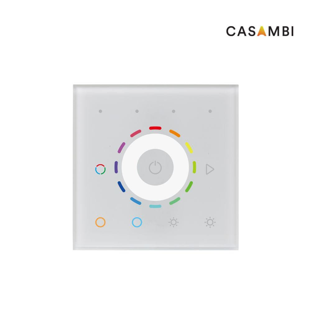 Casambi | muur schakelaar | RGBTW | 4 zones