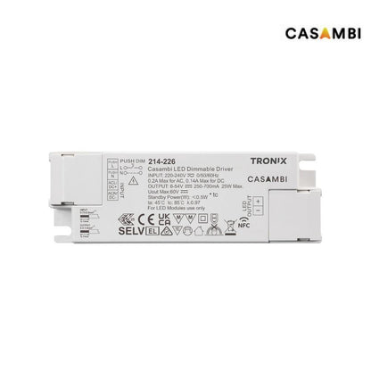 Casambi | driver | 25W | 250~700mA | max. 54V | NFC