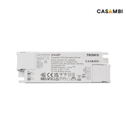 Casambi | driver | 25W | 250~700mA | max. 54V | NFC | TW