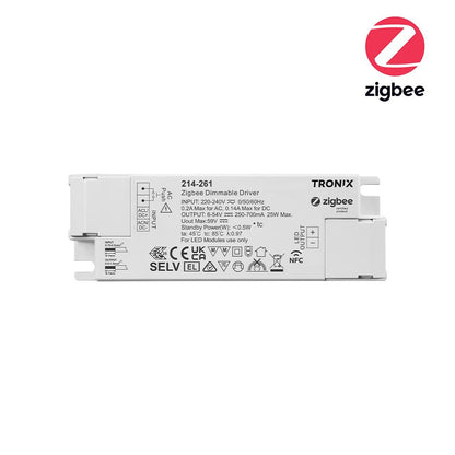 Zigbee | voeding | 25W | 250~700mA | max. 54V | NFC