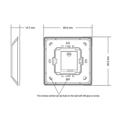 Zigbee | dubbele schakelaar | friends of Hue