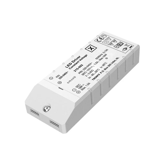 LED voeding 12V | 18W | blok type binnen