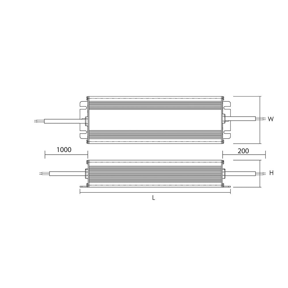 LED voeding | 24V | 100W | IP67