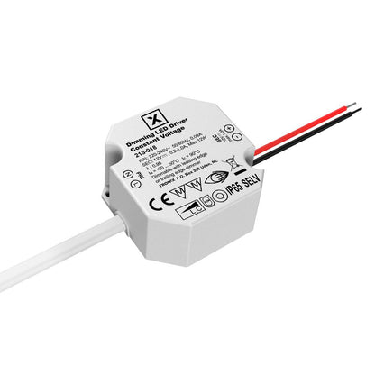 LED voeding | 12V | 12W | IP20 | flikkervrij | dimbaar