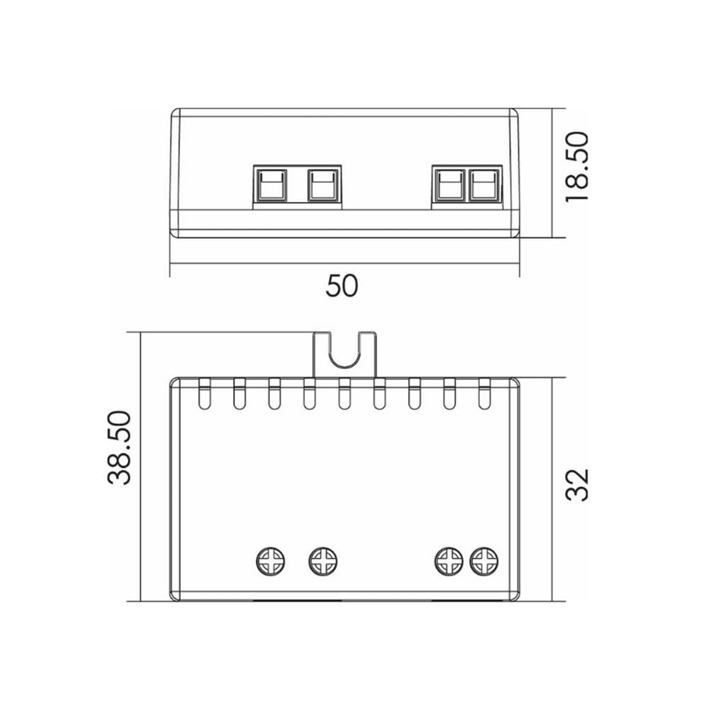LED voeding | 12V | 6 watt | IP20