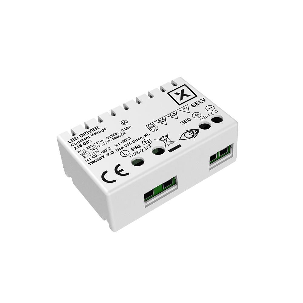 LED voeding | 12V | 6 watt | IP20