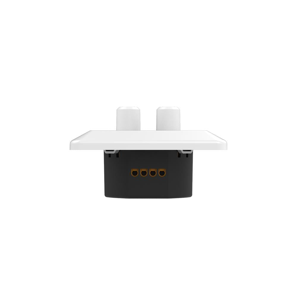 LED dimmer dubbel fase-afsnijding | 2x 2W~100W incl. plaat