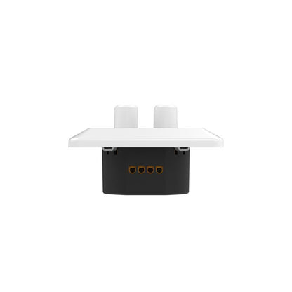 LED dimmer dubbel fase-afsnijding | 2x 2W~100W incl. plaat