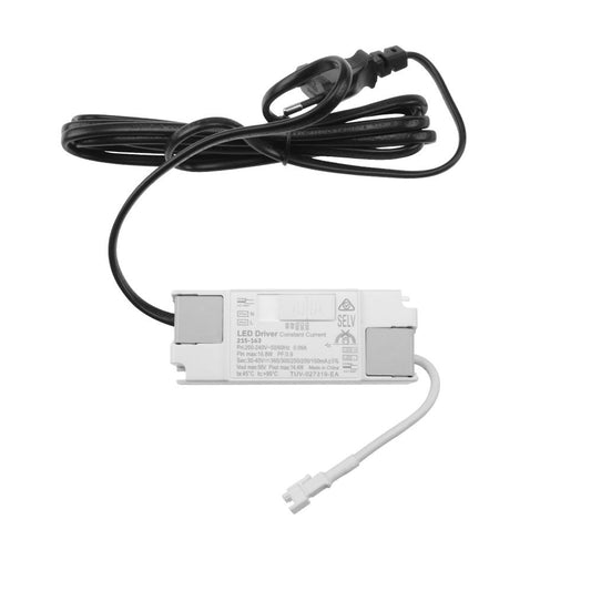 LED voeding | 150/200/250/300/360mA | max 40V/15W | EU stekker