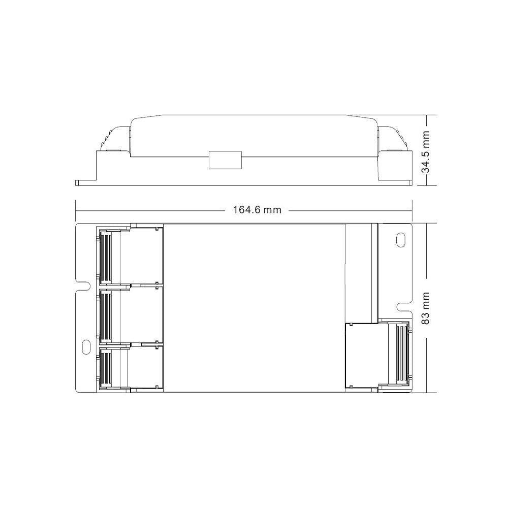 LED voeding | 180~1500mA | 8,6~50W | multi dimbaar | binnen
