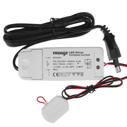 LED voeding 700mA | 20 watt | niet dimbaar