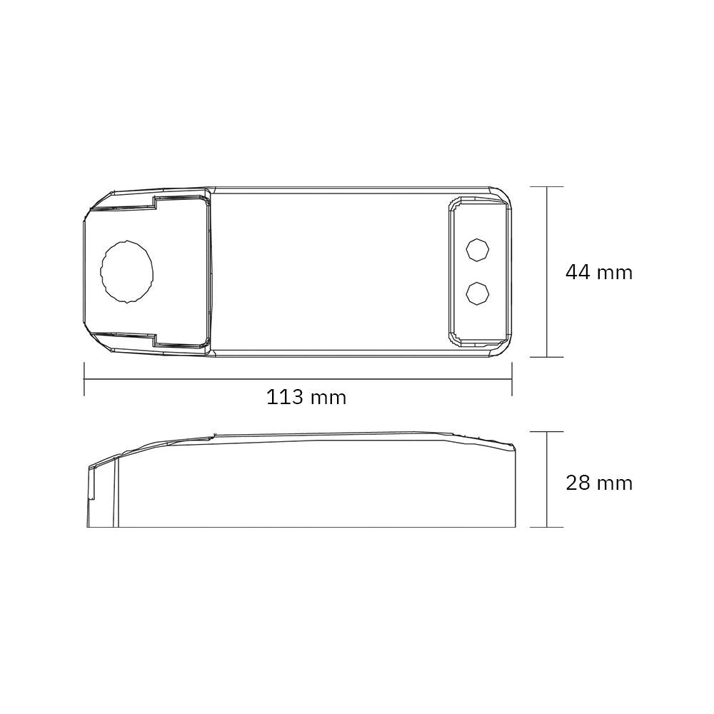 LED voeding | 350mA | 20 watt | niet dimbaar
