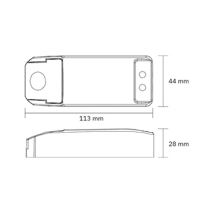 LED voeding | 350mA | 20 watt | niet dimbaar