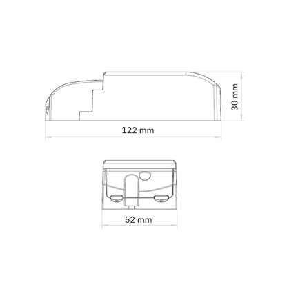 LED voeding 700mA | 20 watt | DALI dimbaar