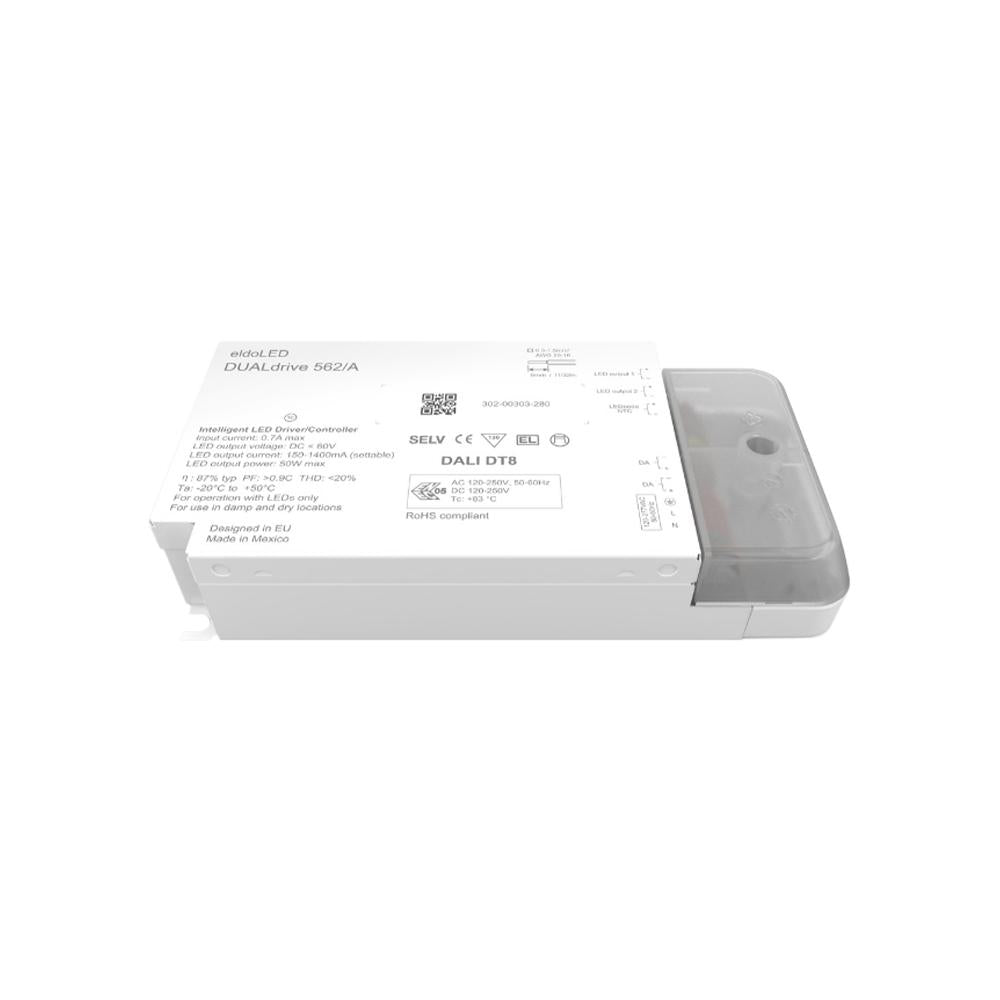 LED voeding | eldoLED DUALdrive 562/A - DT8 driver | 50W