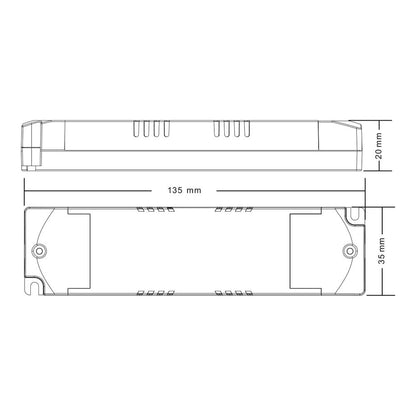 LED voeding | 100-700mA | 12 watt | DALI