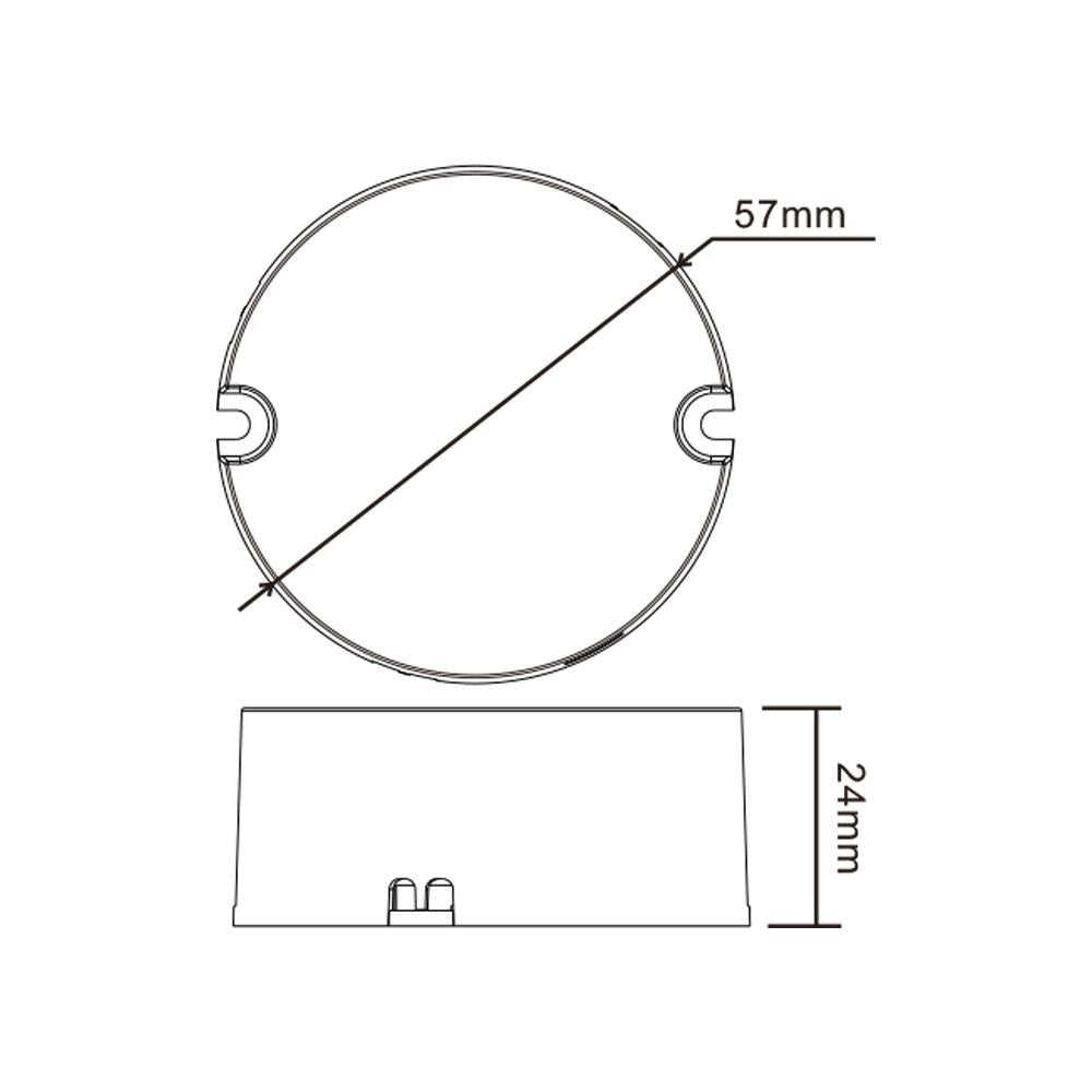 LED voeding | NFC100-500mA | 10 watt | DALI dimmable