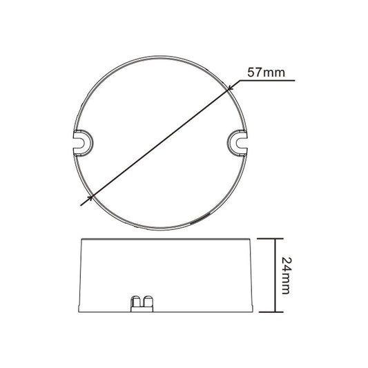 LED voeding | NFC100-500mA | 10 watt | DALI dimmable