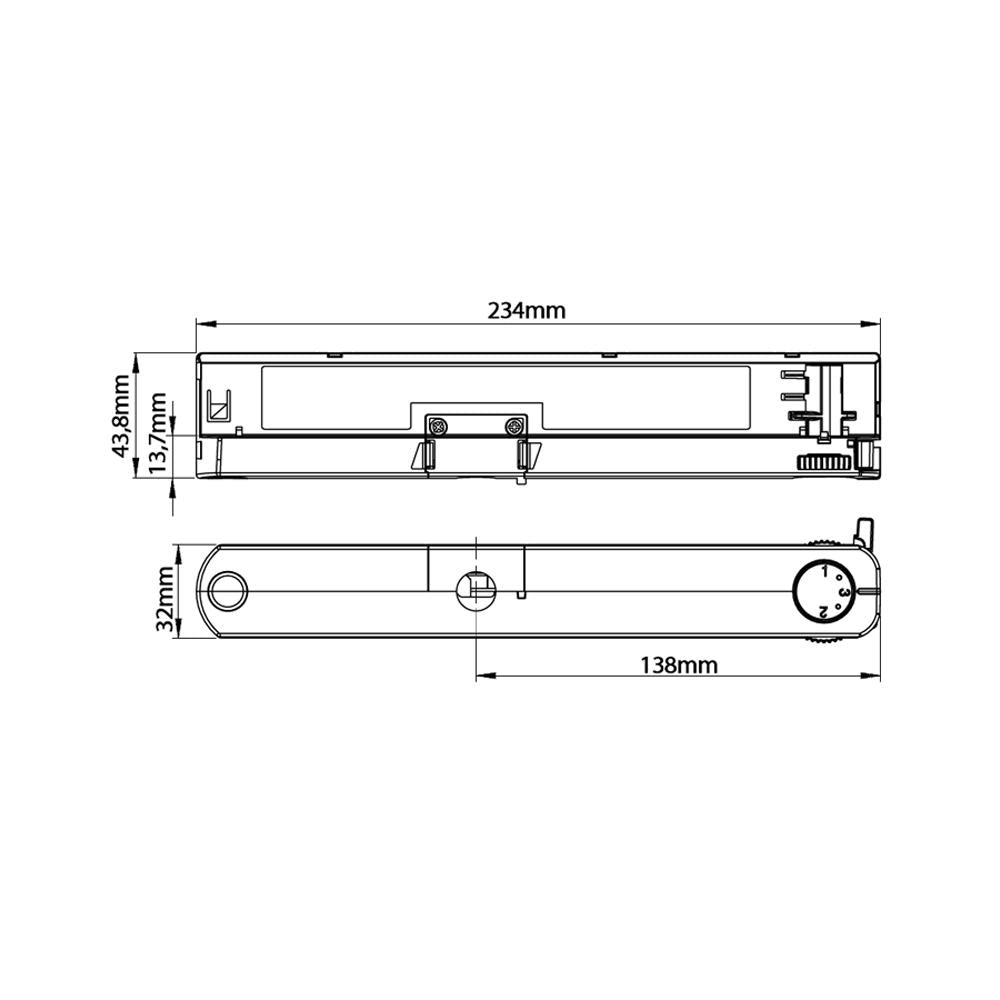 Philips driver | track | prog. 0.15 - 0,5A | 20W | Casambi