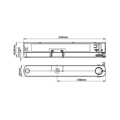 Philips driver | track | prog. 0.15 - 0,5A | 20W | Casambi